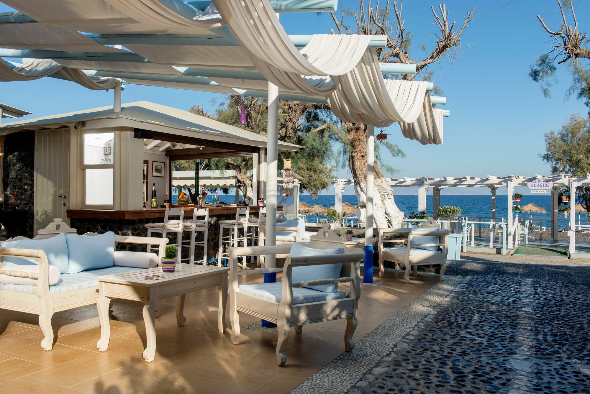 Sea Side Beach Hotel คามารี ภายนอก รูปภาพ