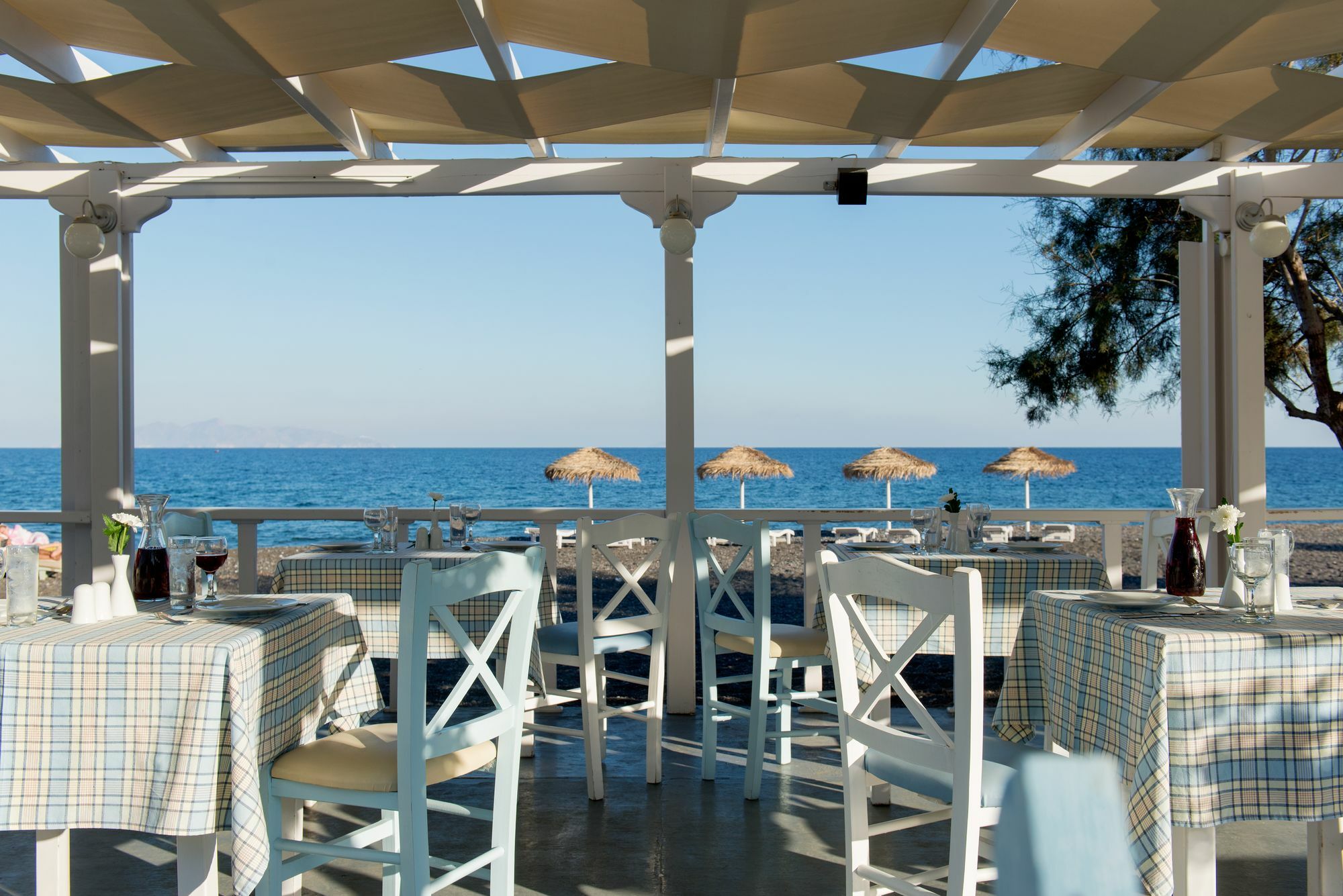 Sea Side Beach Hotel คามารี ภายนอก รูปภาพ