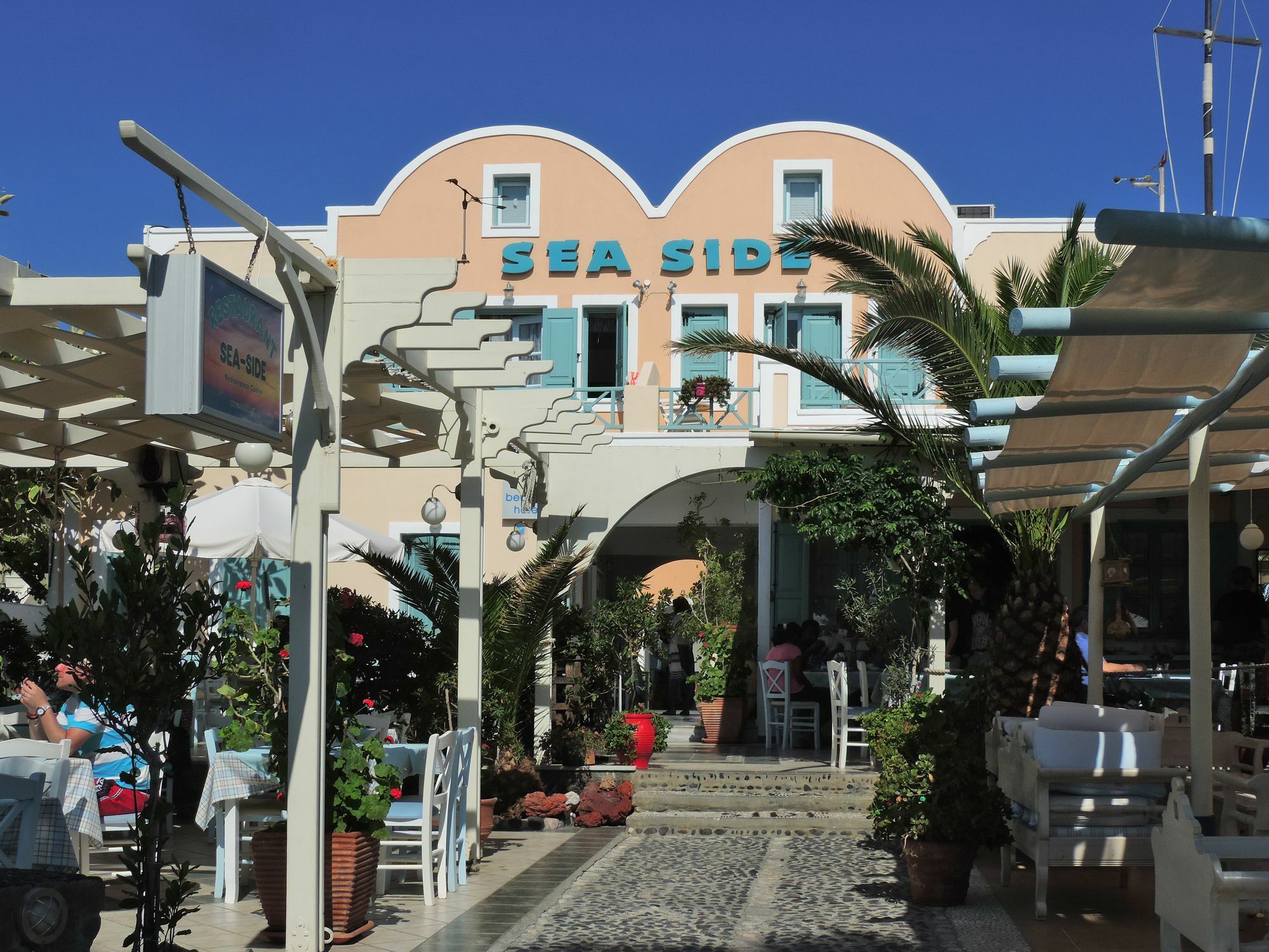 Sea Side Beach Hotel คามารี ภายนอก รูปภาพ